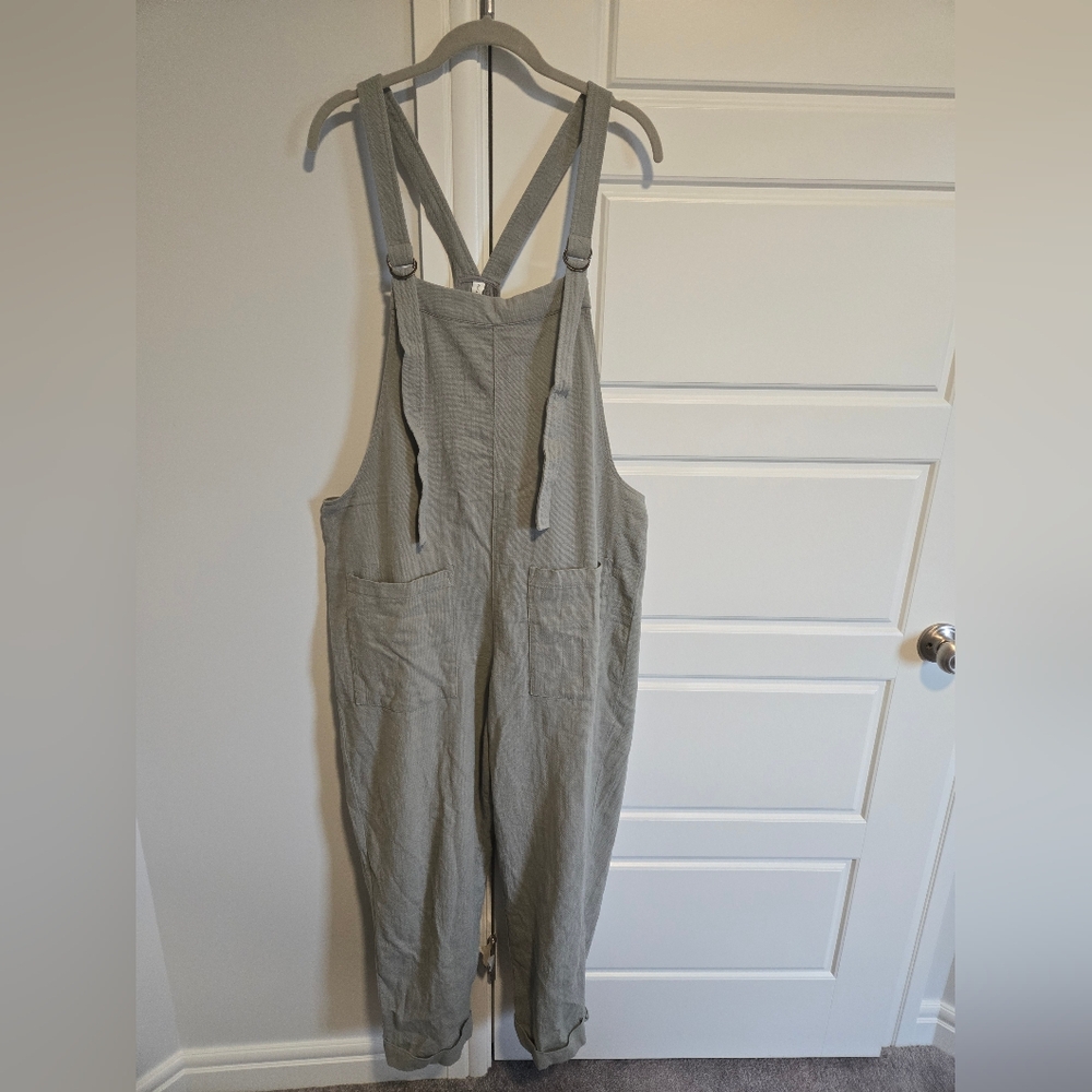 Gentle Fawn Light Sage Overalls Jumpsuit - Picture 2 of 7
